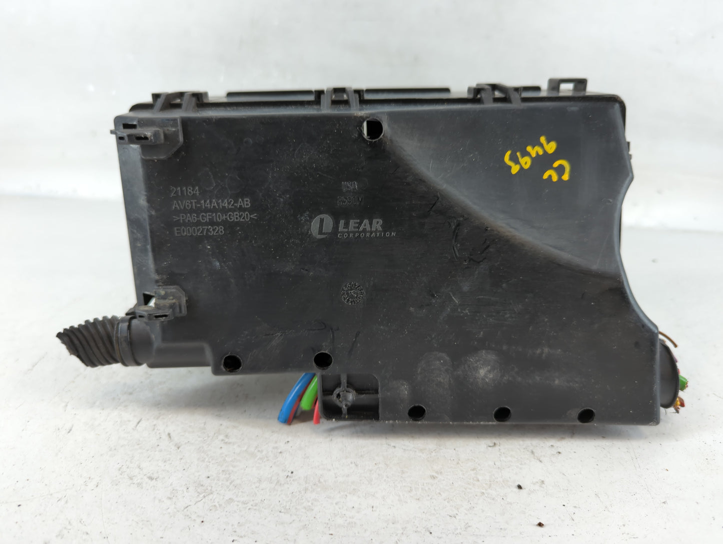 2013-2016 Ford Escape Fusebox Fuse Box Panel Relay Module P/N:AV6T-14A067-AC Fits Fits 2013 2014 2015 2016 OEM Used Auto Par