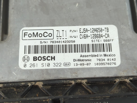 2013-2016 Ford Escape PCM Engine Control Computer ECU ECM PCU OEM P/N:EJ5A-12A650-TB 783401423250 Fits Fits 2013 2014 2015 2016 OEM Used Auto Parts
