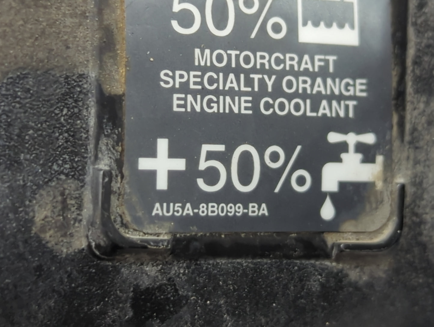 Ford Explorer Radiator Coolant Overflow Expansion Tank Bottle - Oemusedautoparts1.com