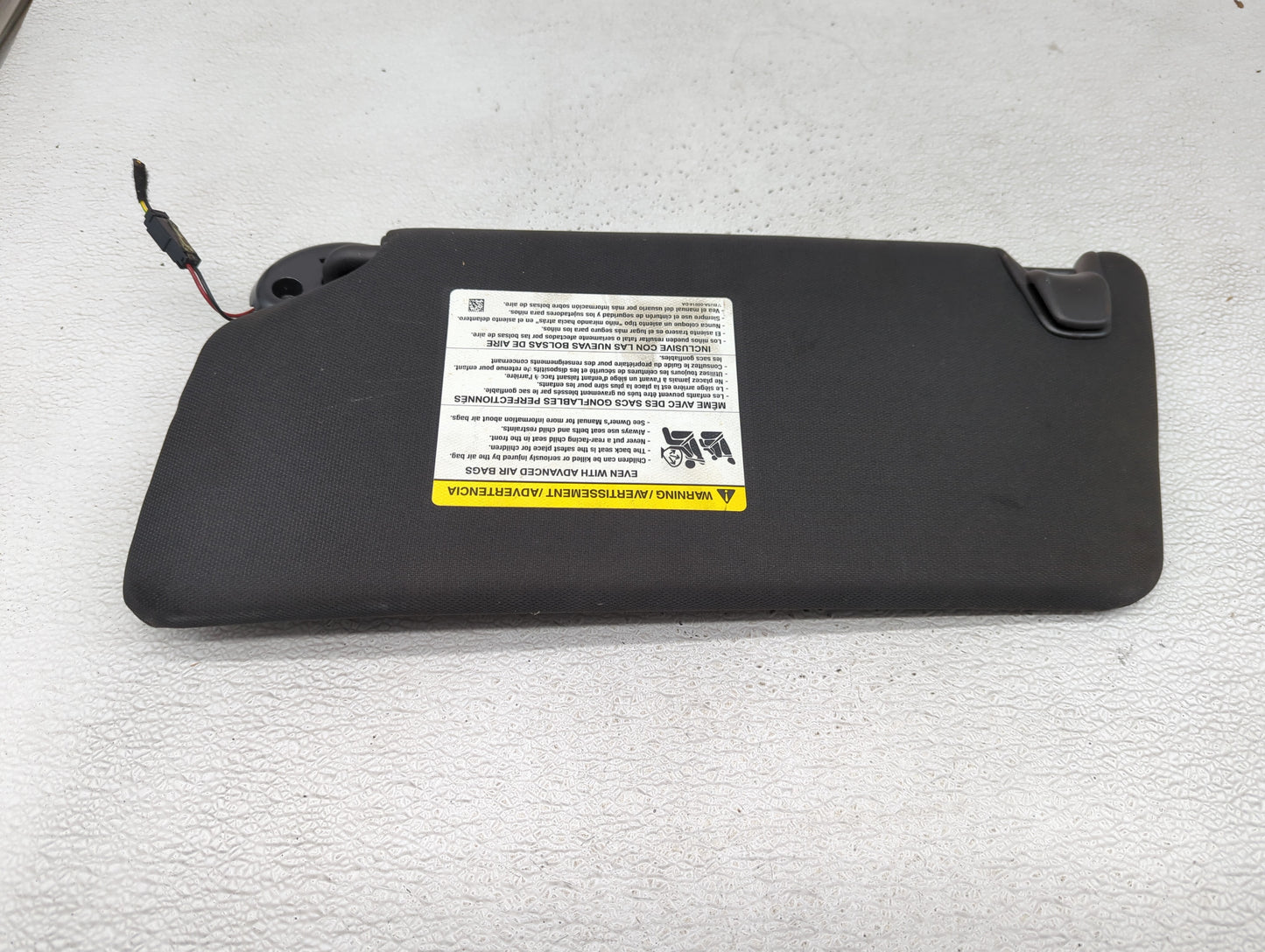 2011-2015 Ford Explorer Sun Visor Shade Replacement Passenger Right Mirror Fits Fits 2011 2012 2013 2014 2015 OEM Used Auto