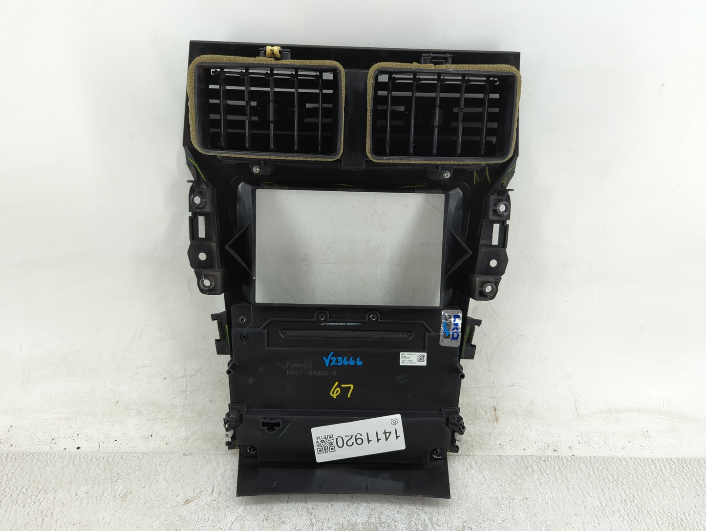 2013 Ford Explorer Radio AM FM Cd Player Receiver Replacement P/N:BB5T-18A802-B Fits OEM Used Auto Parts - Oemusedautoparts1