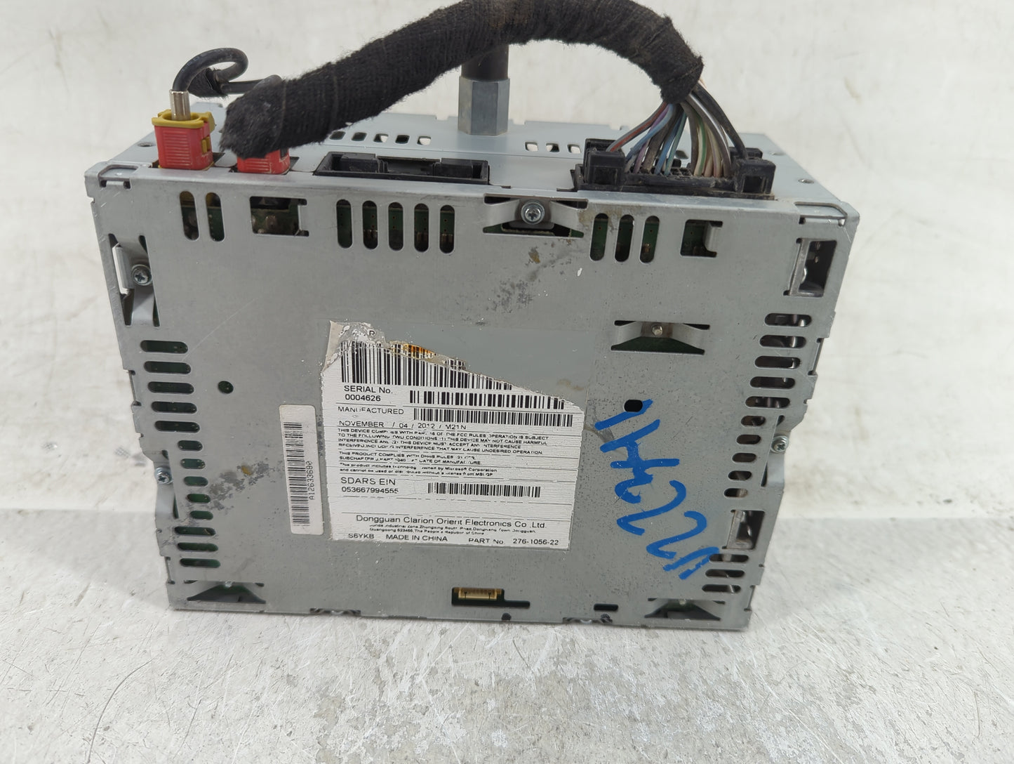 2013 Ford Explorer Radio AM FM Cd Player Receiver Replacement P/N:PU-3617L-A Fits OEM Used Auto Parts - Oemusedautoparts1.co