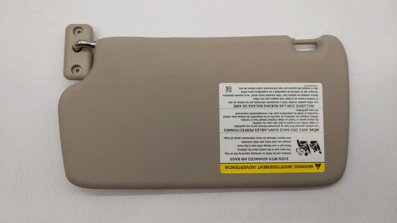 2011-2015 Ford Explorer Sun Visor Shade Replacement Passenger Right Mirror Fits Fits 2011 2012 2013 2014 2015 OEM Used Auto