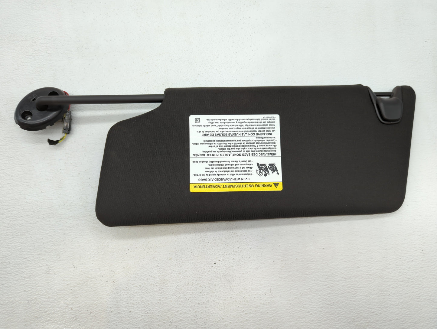 2011-2015 Ford Explorer Sun Visor Shade Replacement Passenger Right Mirror Fits Fits 2011 2012 2013 2014 2015 OEM Used Auto