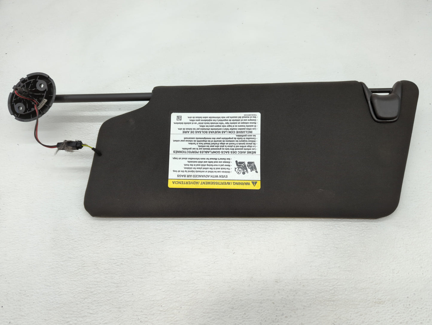 2011-2015 Ford Explorer Sun Visor Shade Replacement Passenger Right Mirror Fits Fits 2011 2012 2013 2014 2015 OEM Used Auto