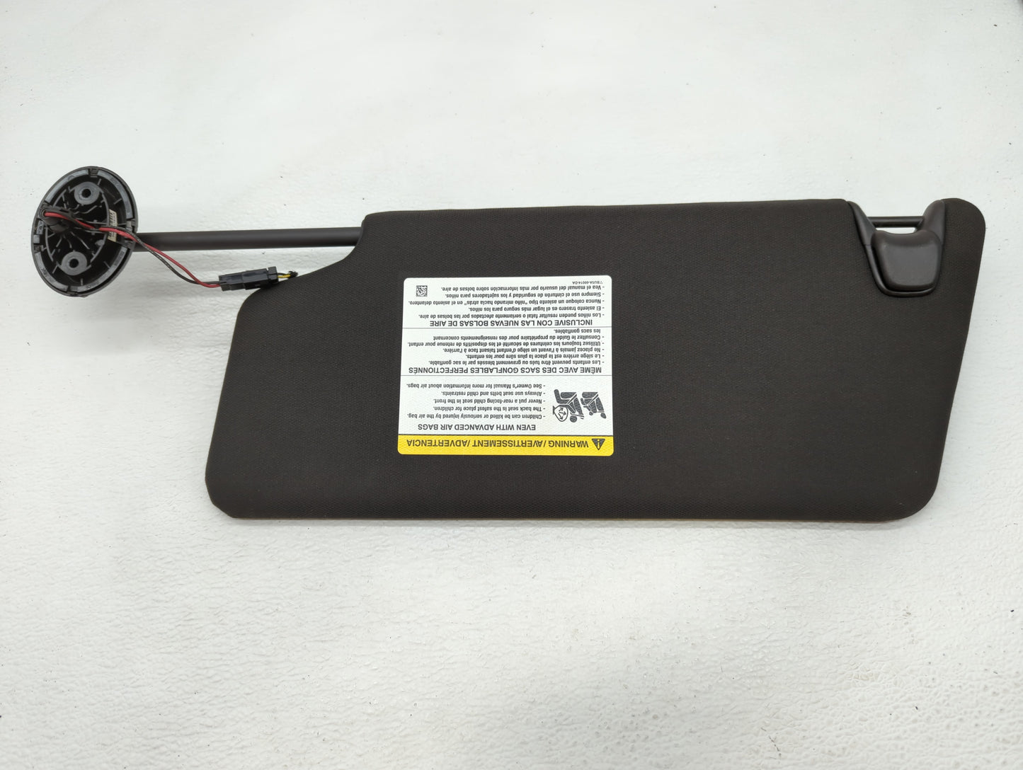 2011-2015 Ford Explorer Sun Visor Shade Replacement Passenger Right Mirror Fits Fits 2011 2012 2013 2014 2015 OEM Used Auto