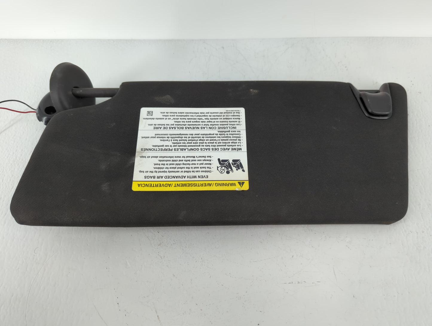 2011-2015 Ford Explorer Sun Visor Shade Replacement Passenger Right Mirror Fits Fits 2011 2012 2013 2014 2015 OEM Used Auto