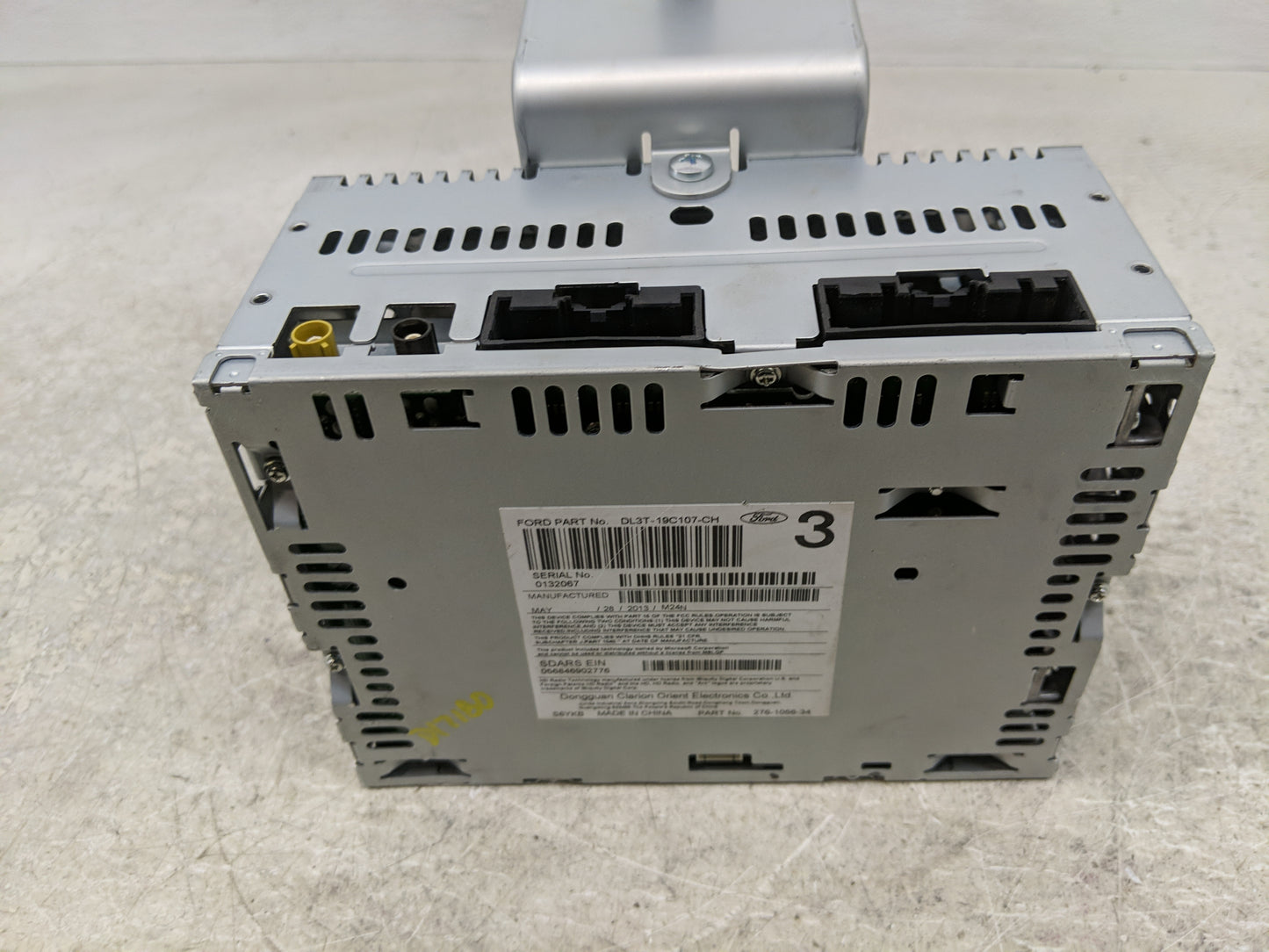 2013 Ford F-150 Radio AM FM Cd Player Receiver Replacement P/N:DL3T-19C107-CH Fits OEM Used Auto Parts - Oemusedautoparts1.c