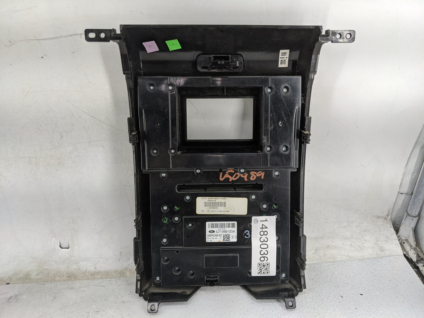 2013-2013 Ford F-150 Radio Control Panel 1483036 - Oemusedautoparts1.com