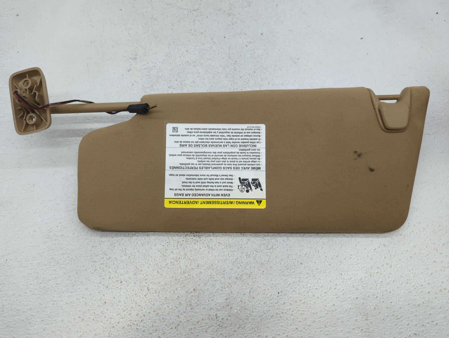 2010-2014 Ford F-150 Sun Visor Shade Replacement Passenger Right Mirror Fits Fits 2010 2011 2012 2013 2014 OEM Used Auto Par
