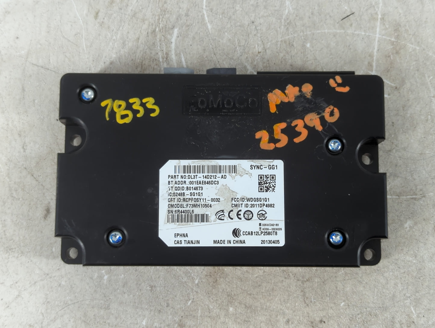 2013-2014 Ford F-150 Chassis Control Module Ccm Bcm Body Control - Oemusedautoparts1.com