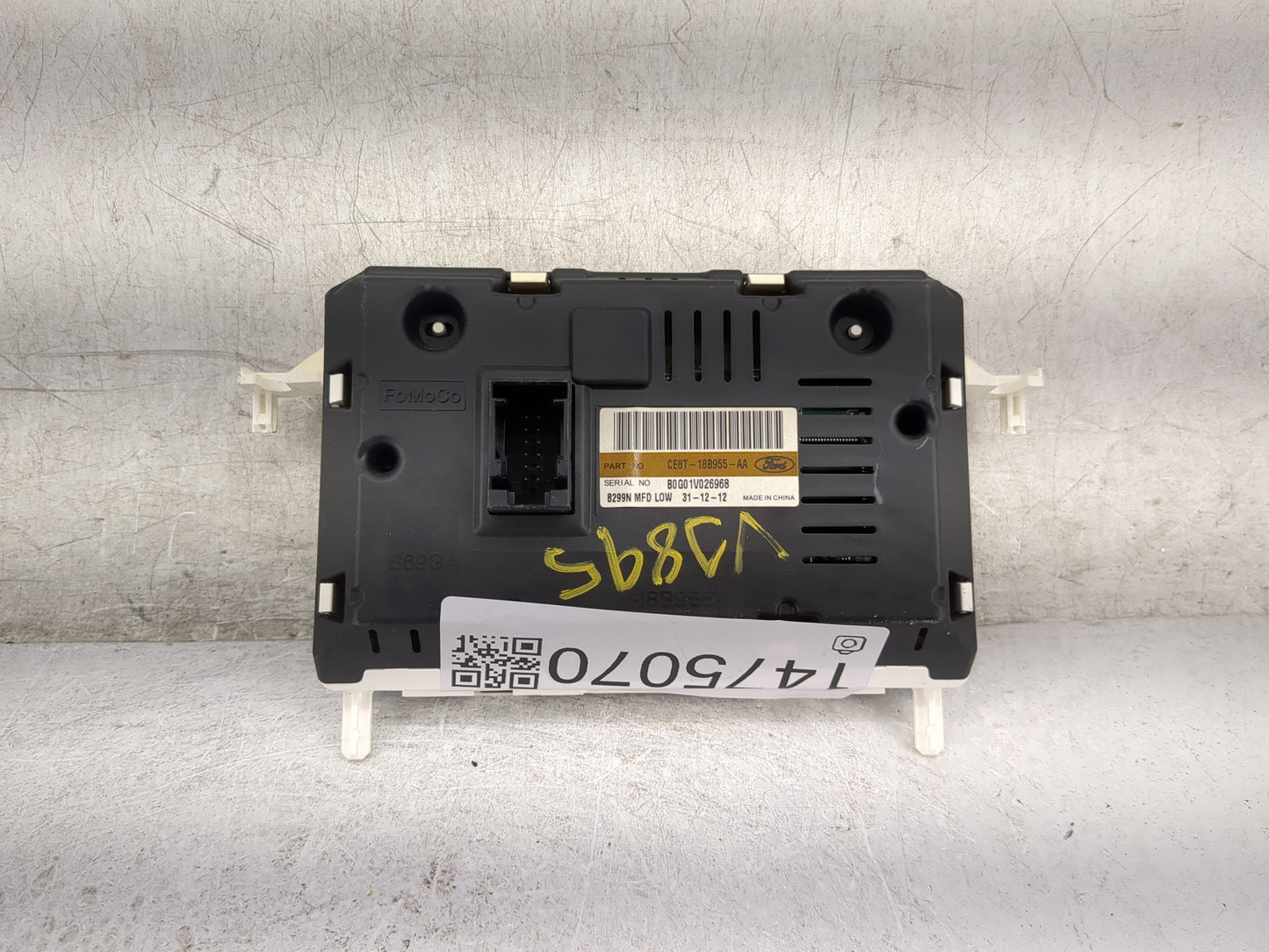 2013 Ford Fiesta Information Display Screen 1475070 - Oemusedautoparts1.com
