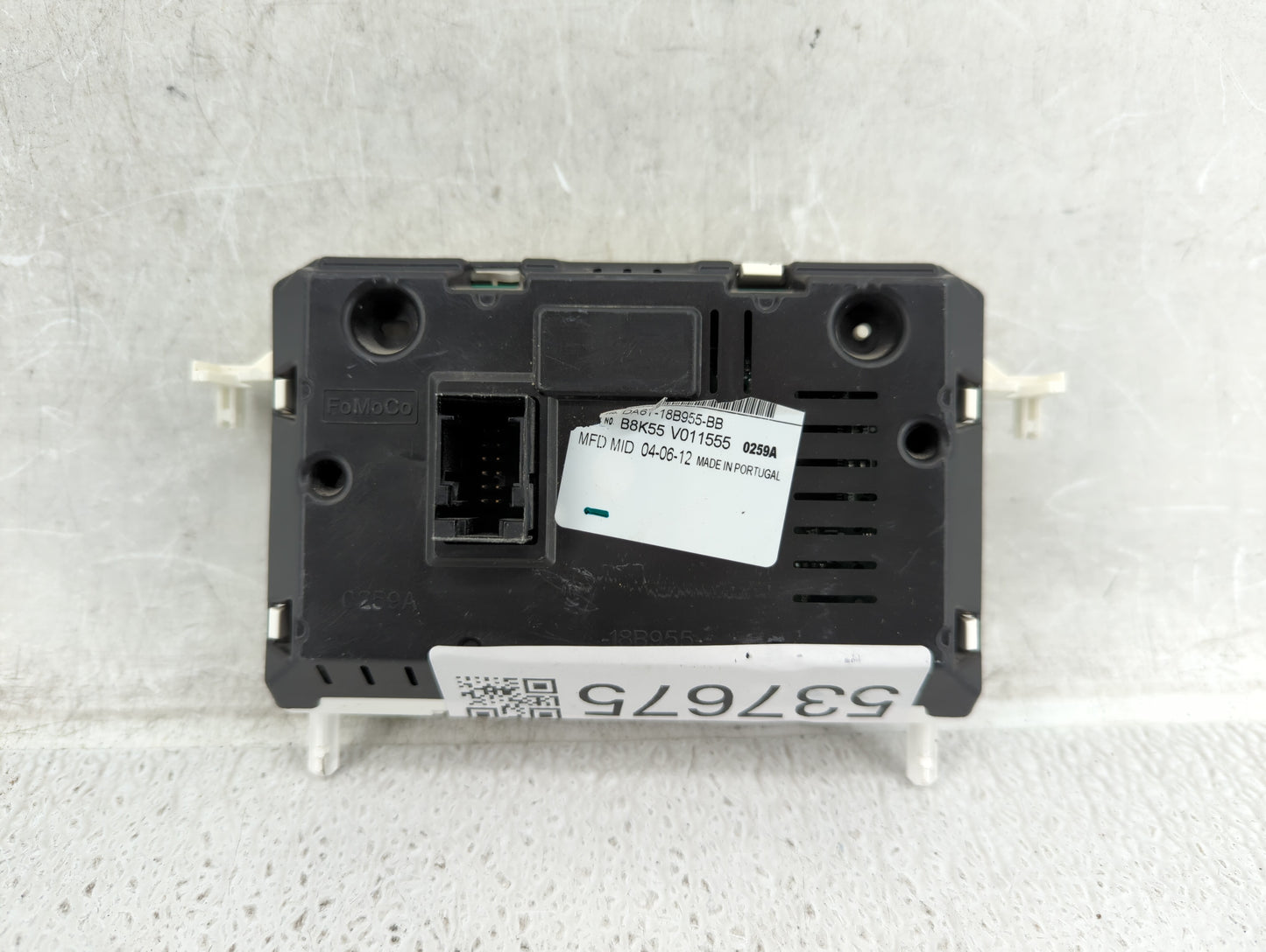 2013 Ford Fiesta Radio AM FM Cd Player Receiver Replacement P/N:DA6T-18B955-BB Fits OEM Used Auto Parts - Oemusedautoparts1.