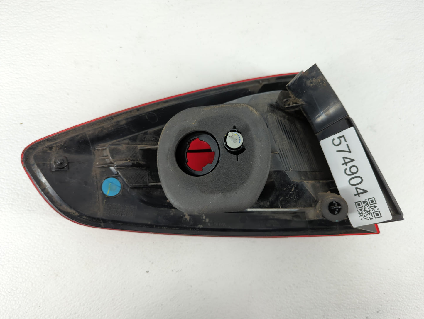 2011-2013 Ford Fiesta Tail Light Assembly Passenger Right OEM P/N:AE83-13B504-AC Fits Fits 2011 2012 2013 OEM Used Auto Part