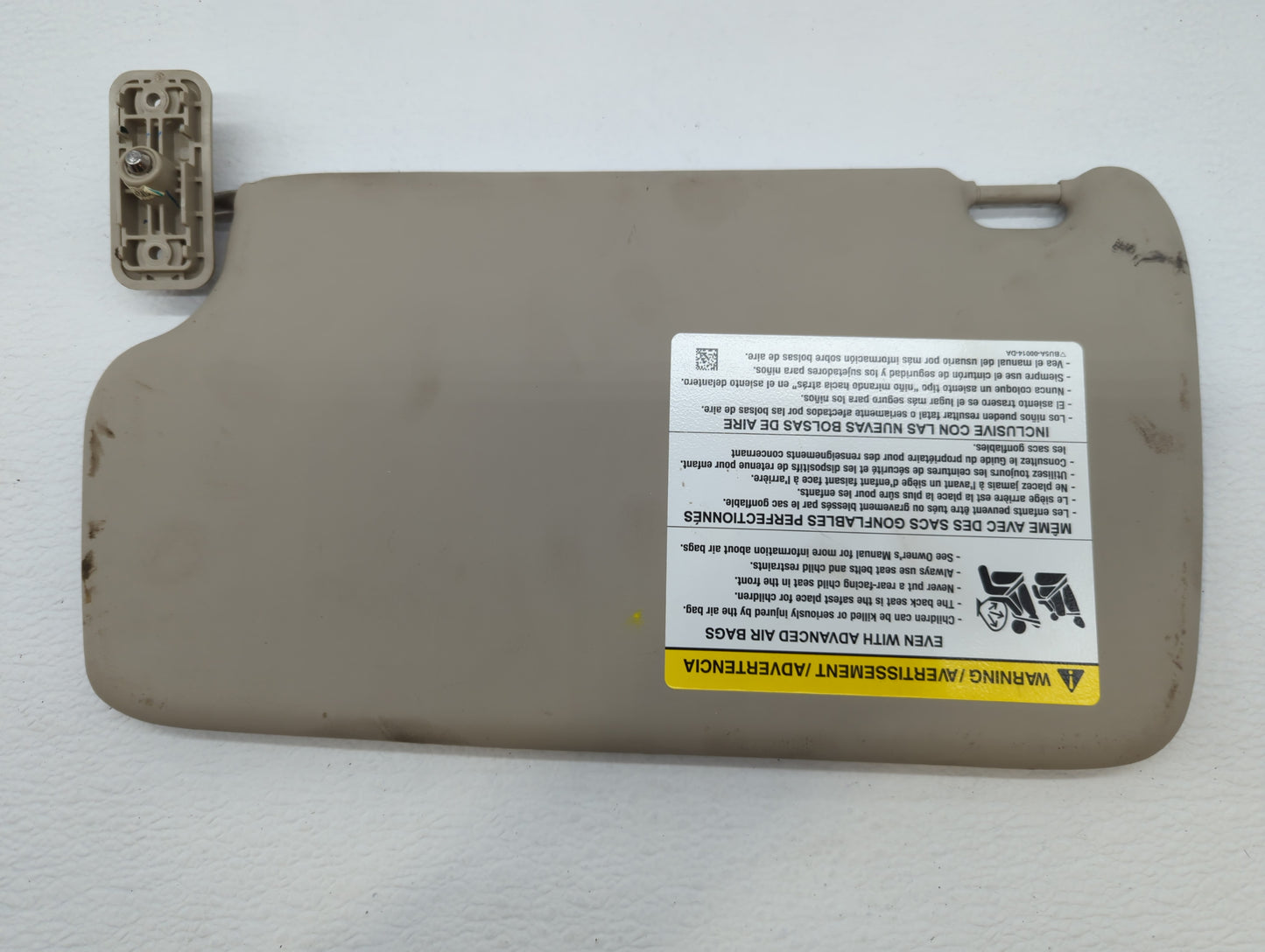 2011-2019 Ford Fiesta Sun Visor Shade Replacement Passenger Right Mirror Fits Fits 2011 2012 2013 2014 2015 2016 2017 2018 2