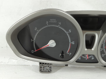 2012-2013 Ford Fiesta Instrument Cluster Speedometer Gauges P/N:DE8T-10849-CB Fits Fits 2012 2013 OEM Used Auto Parts