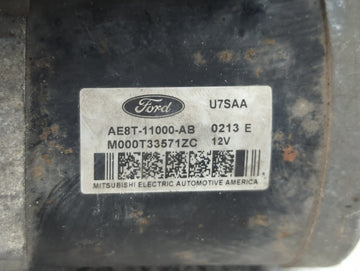 2011-2019 Ford Fiesta Car Starter Motor Solenoid OEM P/N:AE8T-11000-AB Fits Fits 2011 2012 2013 2014 2015 2016 2017 2018 2019 OEM Used Auto Parts