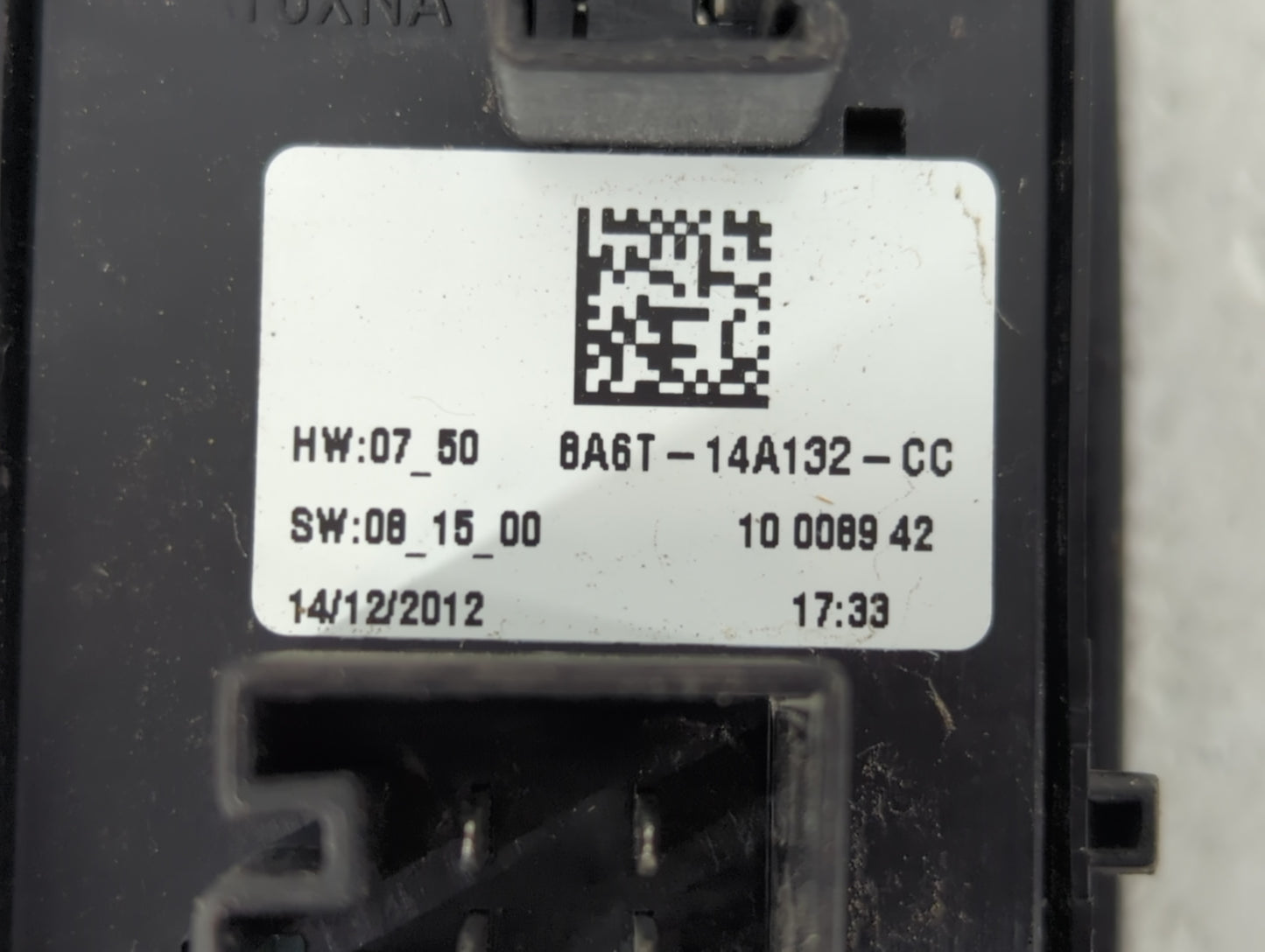 2011-2013 Ford Fiesta Master Power Window Switch Replacement Driver Side Left P/N:8A6T-14A132-CC Fits Fits 2011 2012 2013 OE