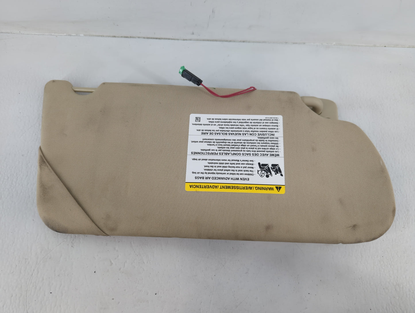 2013-2019 Ford Flex Sun Visor Shade Replacement Driver Left Mirror Fits Fits 2013 2014 2015 2016 2017 2018 2019 OEM Used Aut