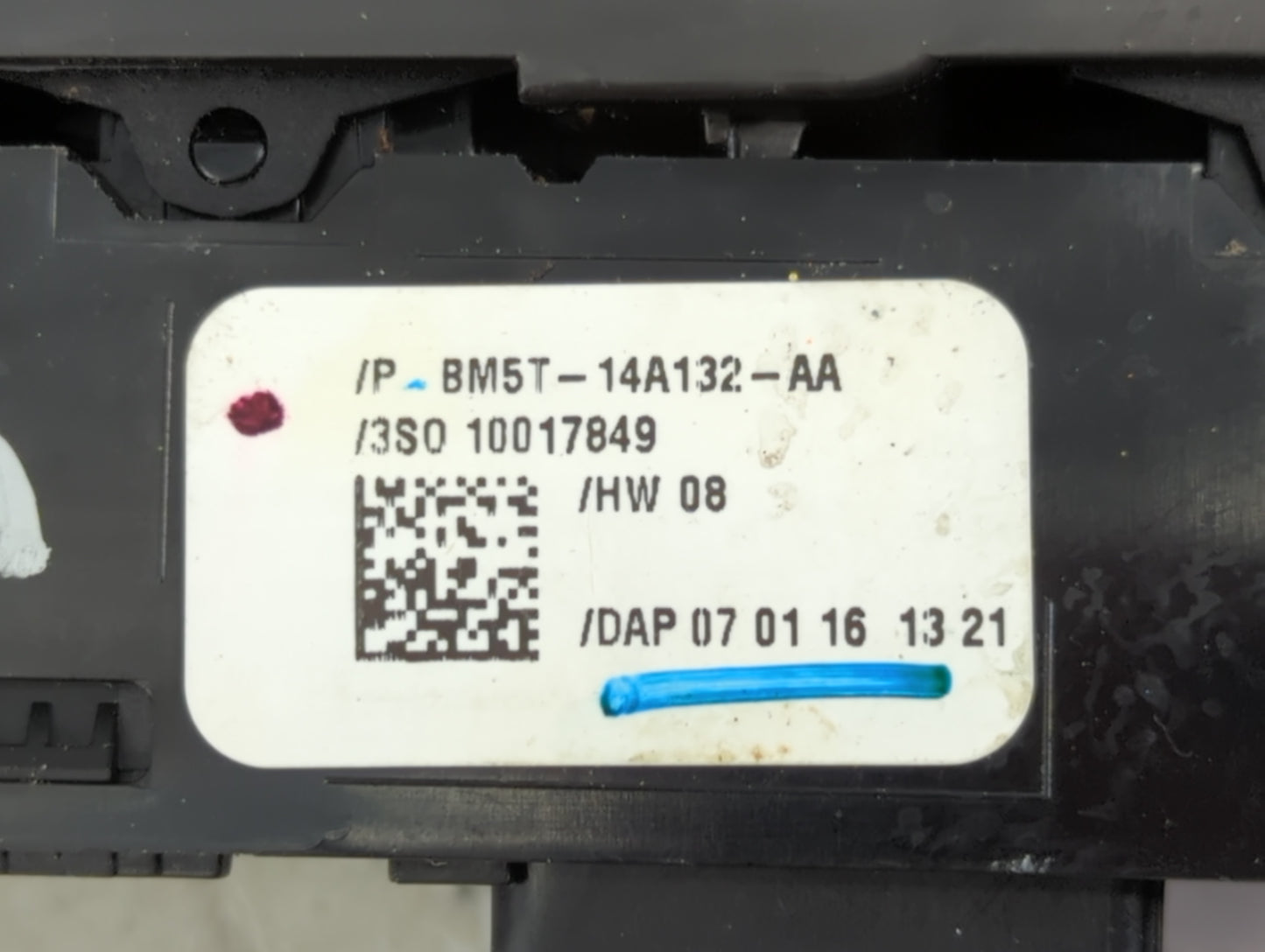 2012-2018 Ford Focus Master Power Window Switch Replacement Driver Side Left P/N:BM5T-14A132-AA Fits OEM Used Auto Parts - O