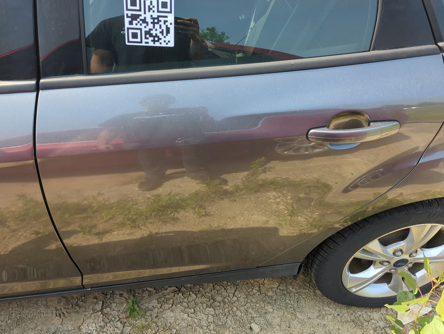 2012-2018 Ford Focus Driver Rear Door Window Oem - Oemusedautoparts1.com
