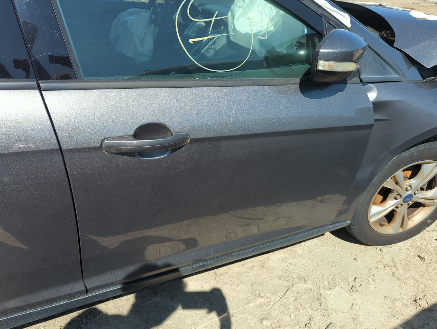 2012-2014 Ford Focus Passenger Front Door Oem - Oemusedautoparts1.com