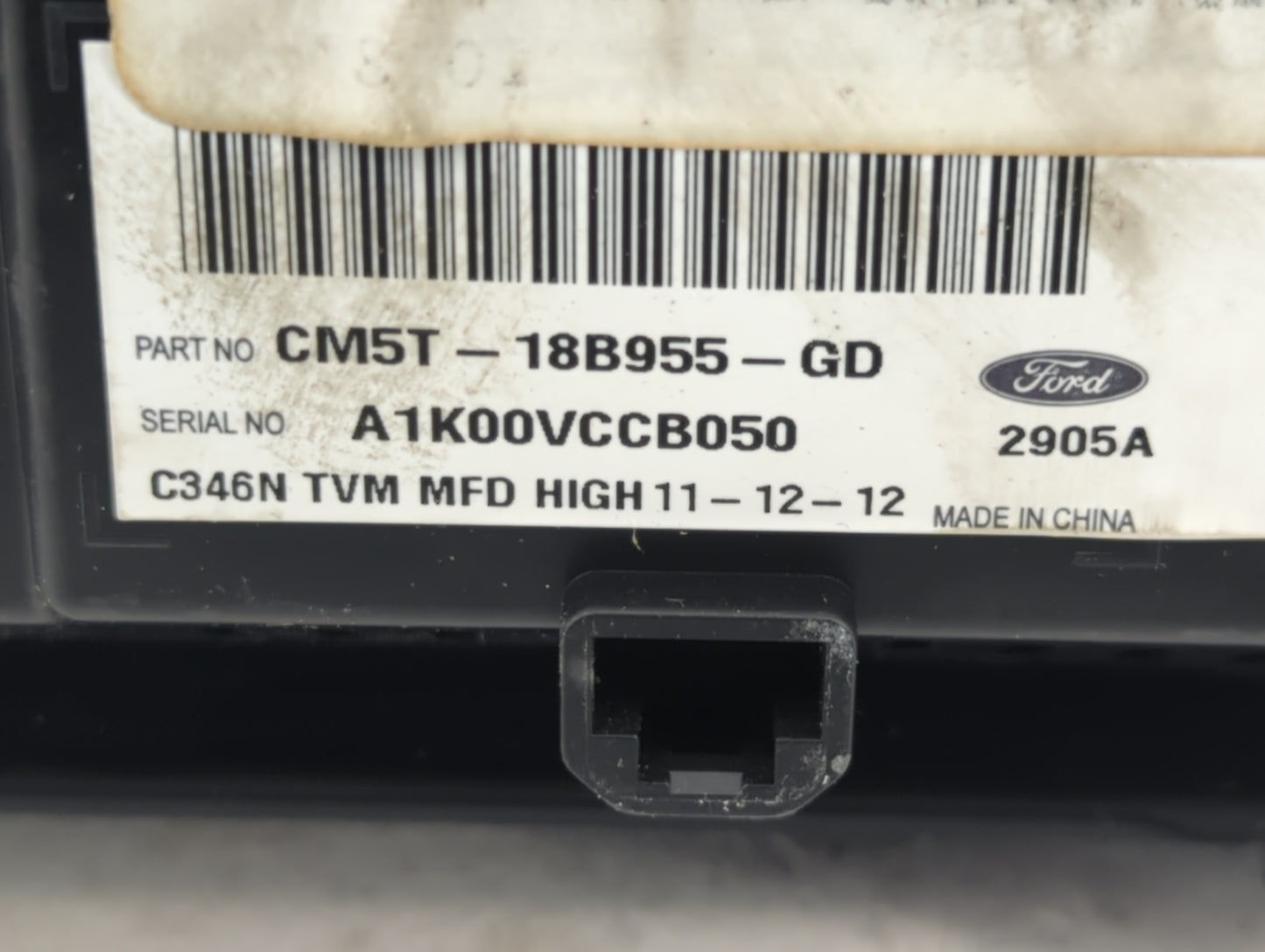 2012-2014 Ford Focus Information Display Screen - Oemusedautoparts1.com