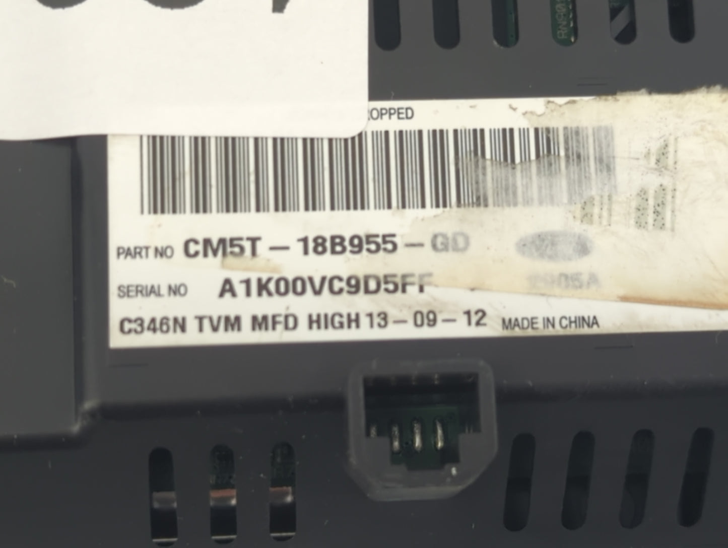 2012-2014 Ford Focus Information Display Screen - Oemusedautoparts1.com