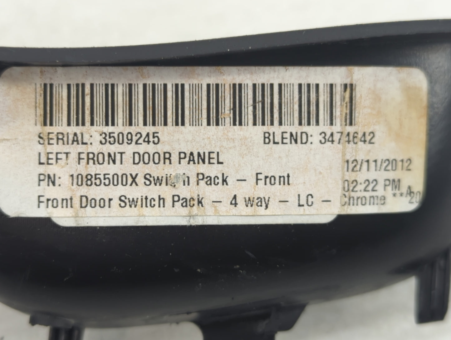 2013 Ford Focus PCM Engine Control Computer ECU ECM PCU OEM P/N:1085500X Fits OEM Used Auto Parts - Oemusedautoparts1.com