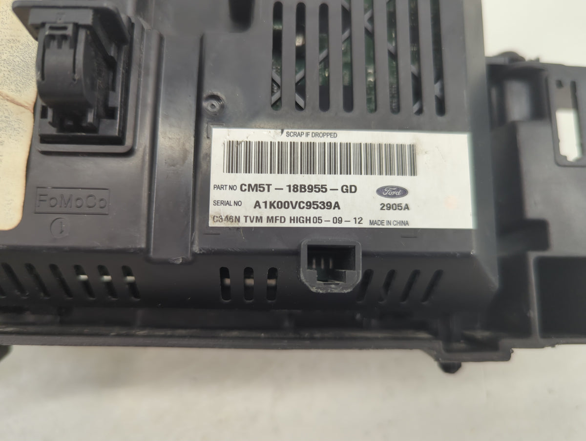 2012-2014 Ford Focus Information Radio Display Screen 1387287 - Oemusedautoparts1.com