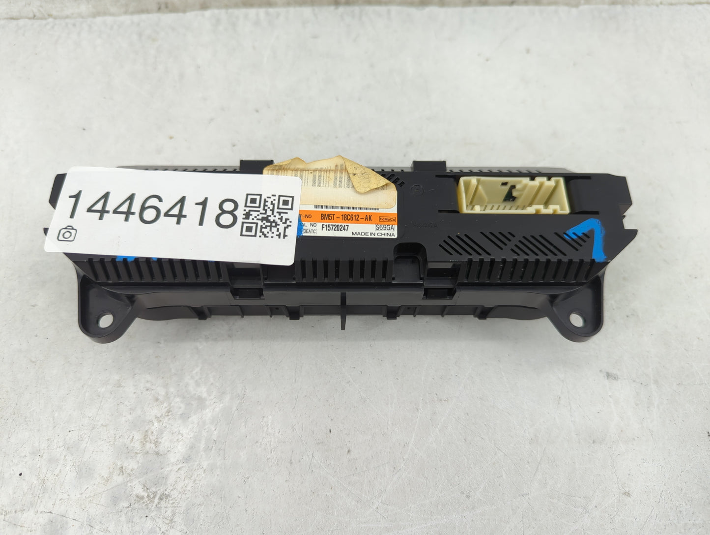 2013-2014 Ford Focus Climate Control Module Temperature AC/Heater Replacement P/N:BM5T-18C612-AK Fits Fits 2013 2014 OEM Use