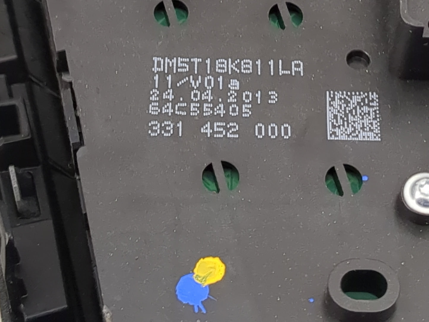 2013-2014 Ford Focus Radio Control Panel Black 1474658 - Oemusedautoparts1.com