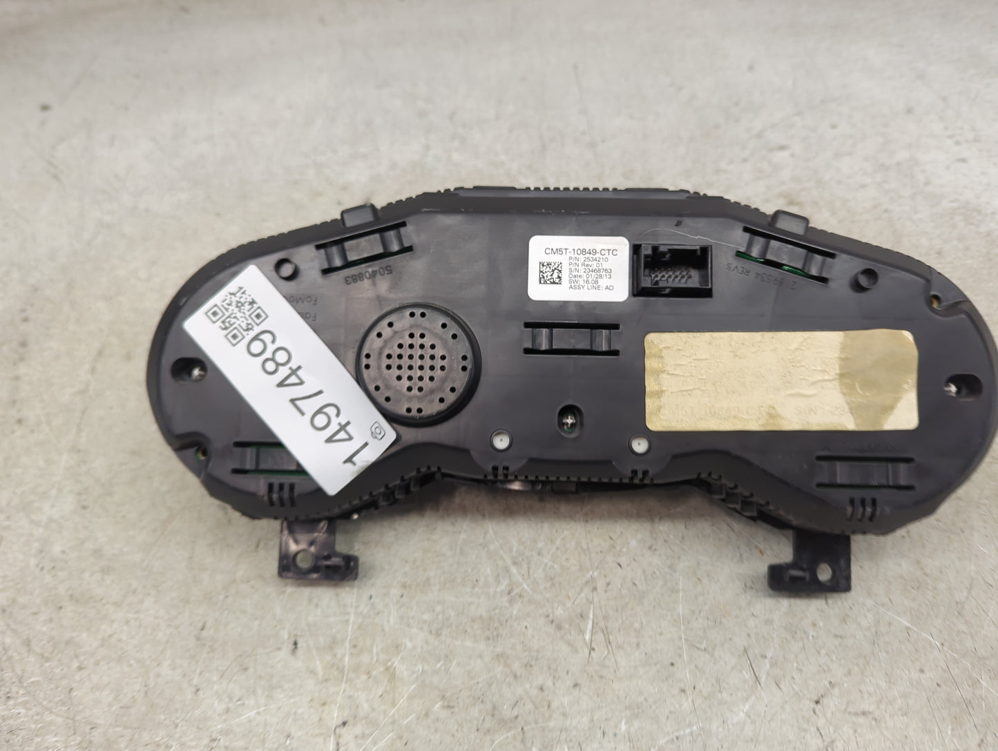 2013-2014 Ford Focus Instrument Cluster Speedometer Gauges P/N:CM5T-10849-CTC 2534210 Miles: Fits Fits 2013 2014 OEM Used Au