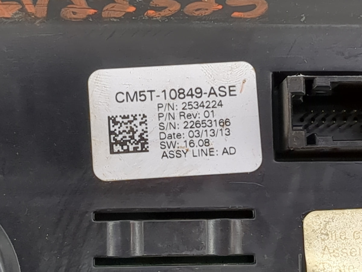 2013-2014 Ford Focus Instrument Cluster Speedometer Gauges P/N:CM5T-10849-ASE 2534224 Miles: Fits Fits 2013 2014 OEM Used Au