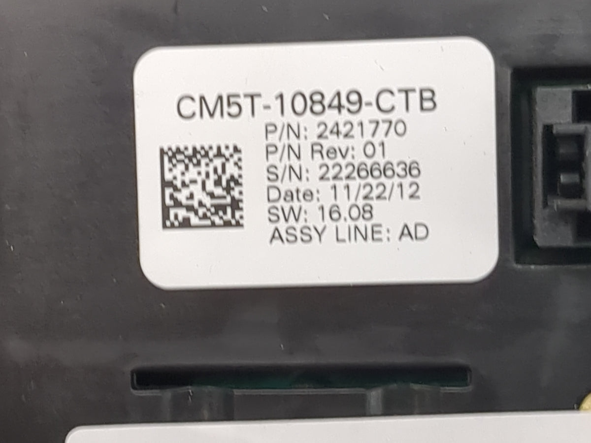 2013-2014 Ford Focus Instrument Cluster Speedometer Gauges P/N:CM5T-10849-CTB CM5T-10849-C, 2421770 Miles: Fits Fits 2013 20