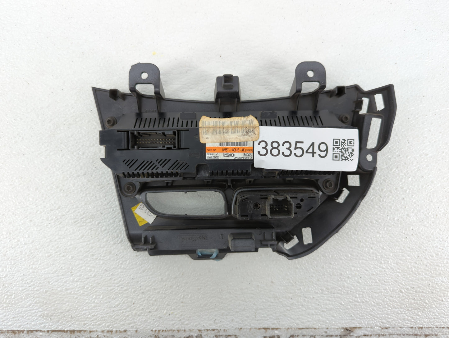 2013-2014 Ford Focus Climate Control Module Temperature AC/Heater Replacement P/N:BM5T-18C612-AL BM5T-18C612-AK Fits OEM Use