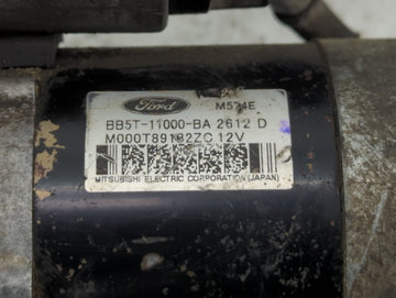 2012-2018 Ford Focus Car Starter Motor Solenoid OEM P/N:BB5T-11000-BA Fits Fits 2012 2013 2014 2015 2016 2017 2018 2019 2020 OEM Used Auto Parts