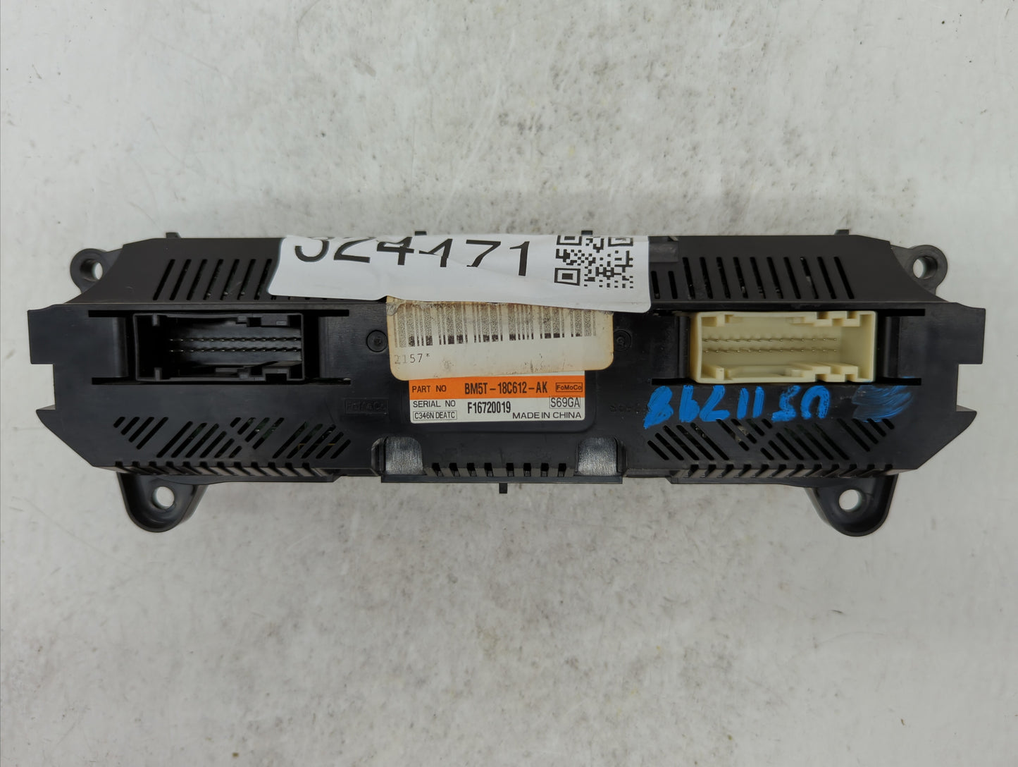 2013 Ford Focus Climate Control Module Temperature AC/Heater Replacement P/N:BM5T-18C612-AL BM5T-18C612-AK Fits Fits 2014 OE