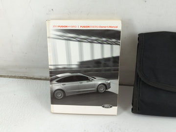 2013 Ford Fusion Owners Manual Book Guide P/N:DE5J 19A321 DB OEM Used Auto Parts