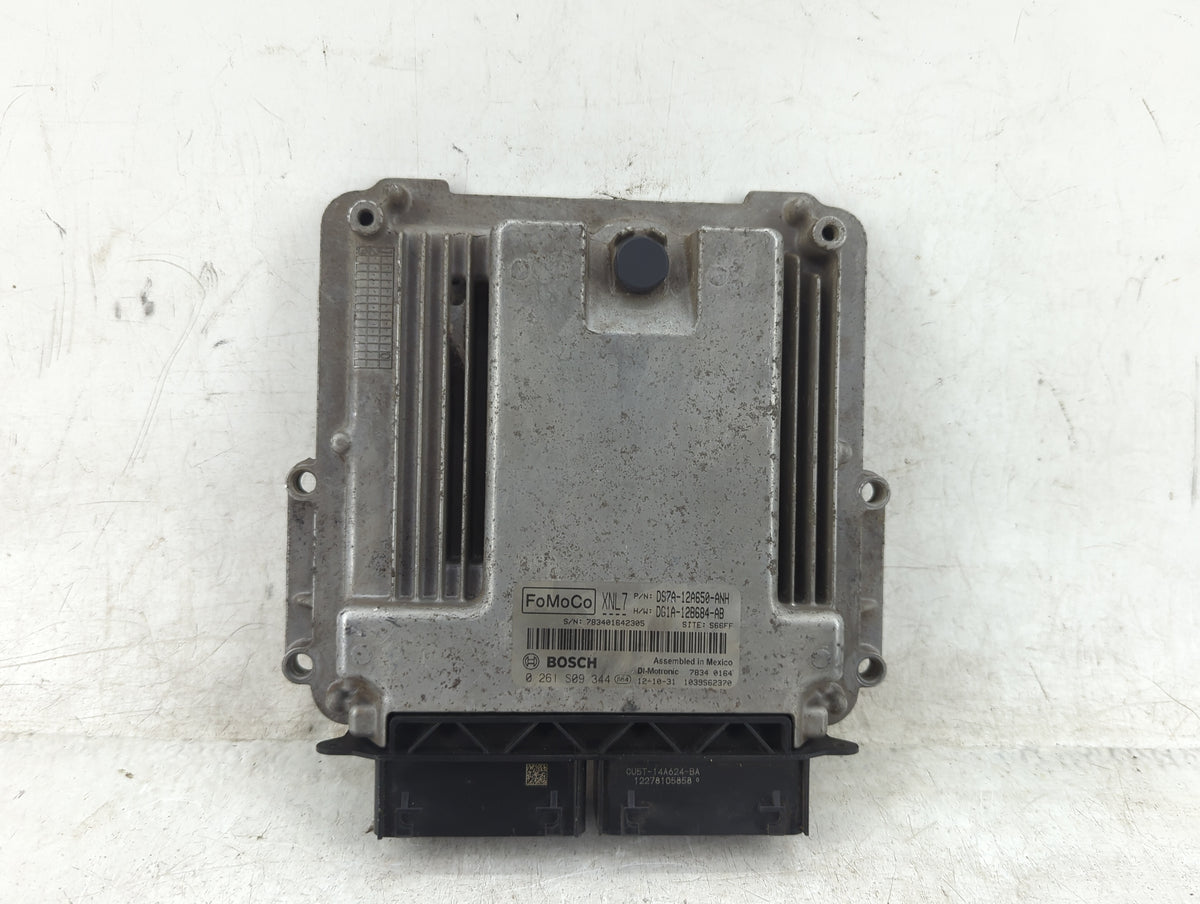 2013 Ford Fusion PCM Engine Control Computer ECU ECM PCU OEM P/N:DS7A-12A650-ANH DG1A-12B684-AB Fits OEM Used Auto Parts - O