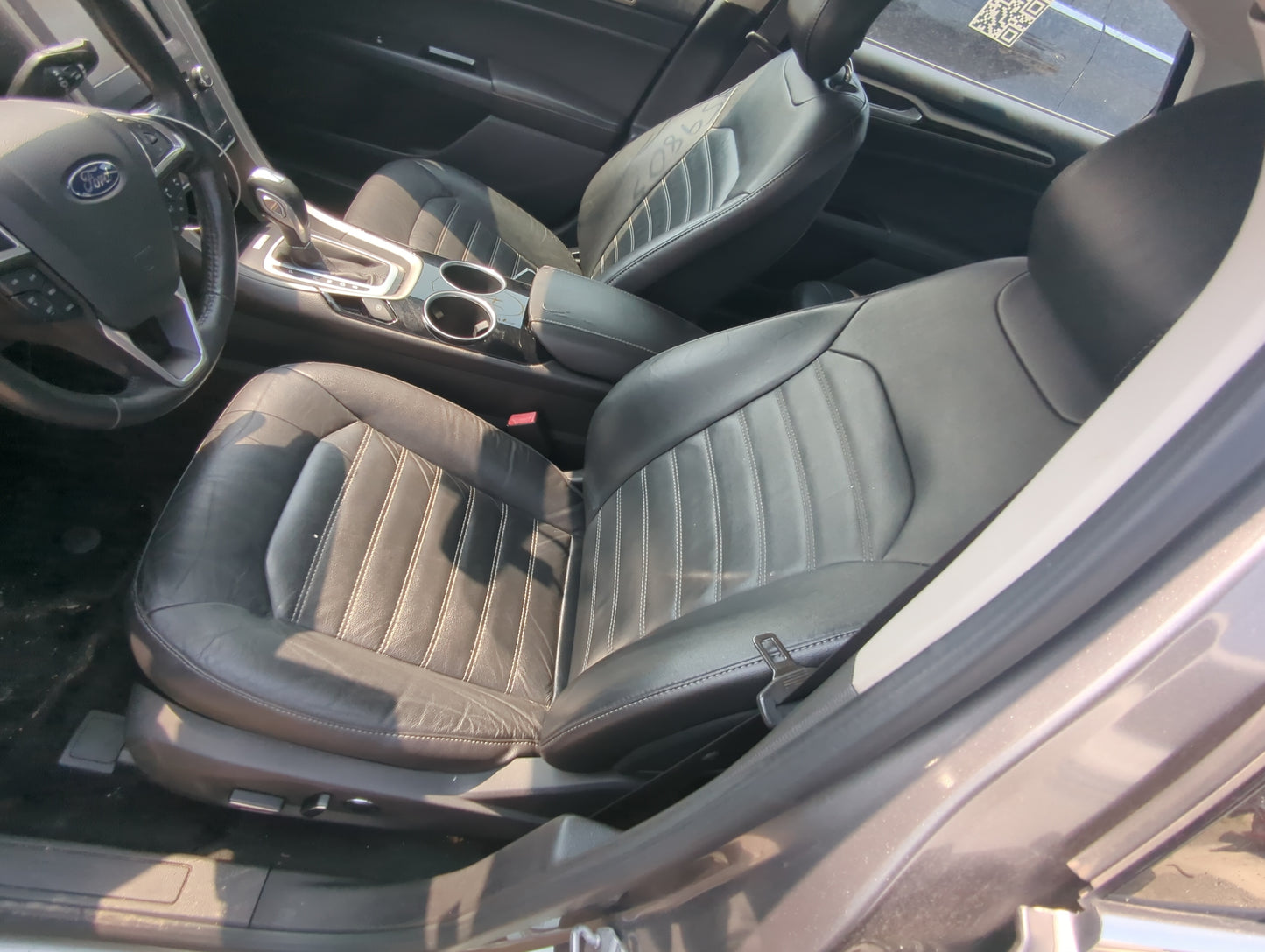 2013-2016 Ford Fusion Driver Front Seat Oem Black - Oemusedautoparts1.com