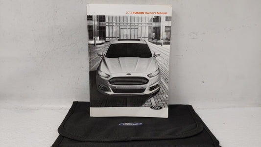 2013 Ford Fusion Owners Manual Book Guide OEM Used Auto Parts