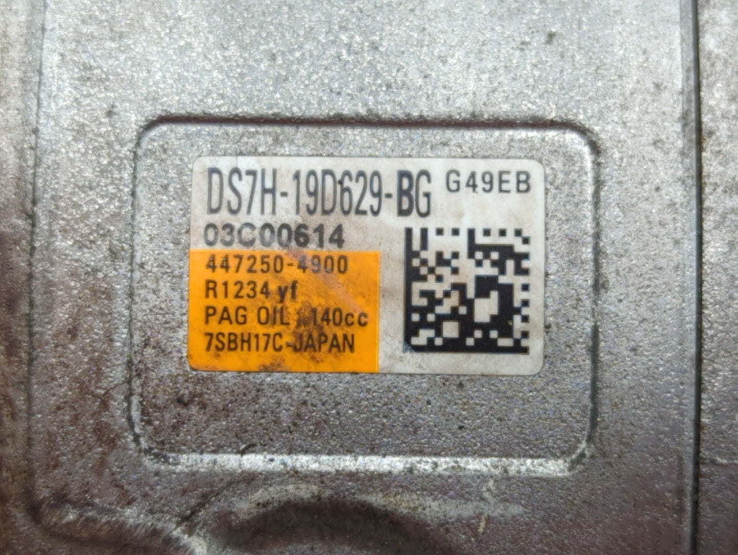 2013-2020 Ford Fusion Air Conditioning A/c Ac Compressor Oem - Oemusedautoparts1.com