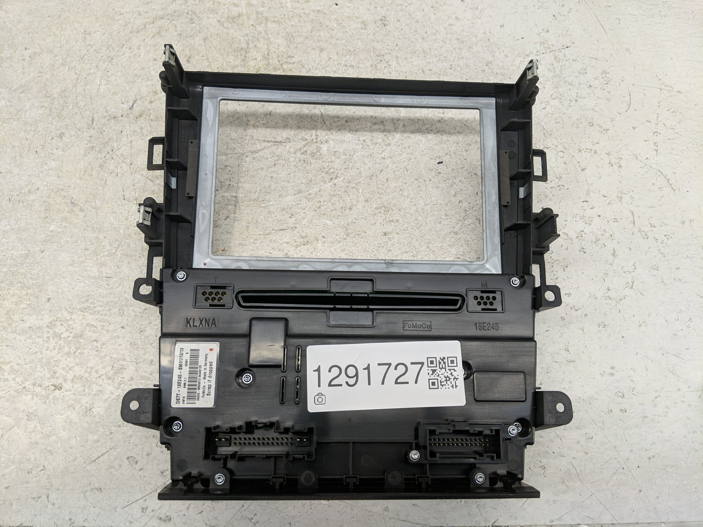 2013-2013 Ford Fusion Radio Control Panel - Oemusedautoparts1.com