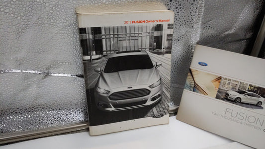 2013 Ford Fusion Owners Manual Book Guide OEM Used Auto Parts