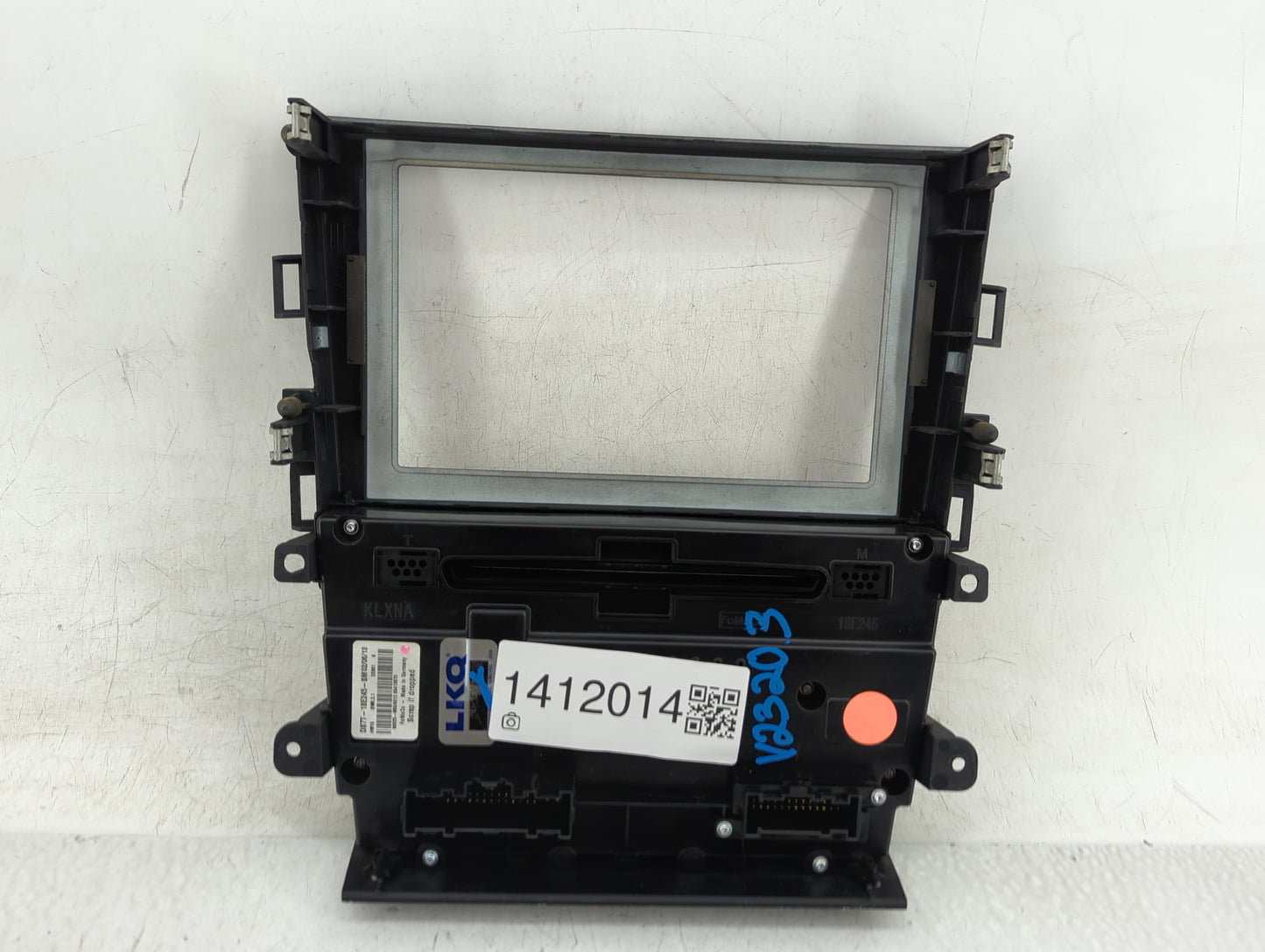 2013-2013 Ford Fusion Radio Control Panel - Oemusedautoparts1.com
