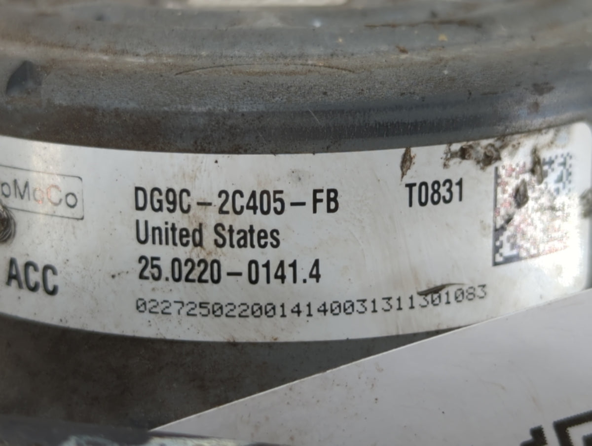 2013 Ford Fusion Anti-Lock Brake ABS Pump Module Actuator OEM P/N:DG9C-2C405-FB Fits OEM Used Auto Parts - Oemusedautoparts1