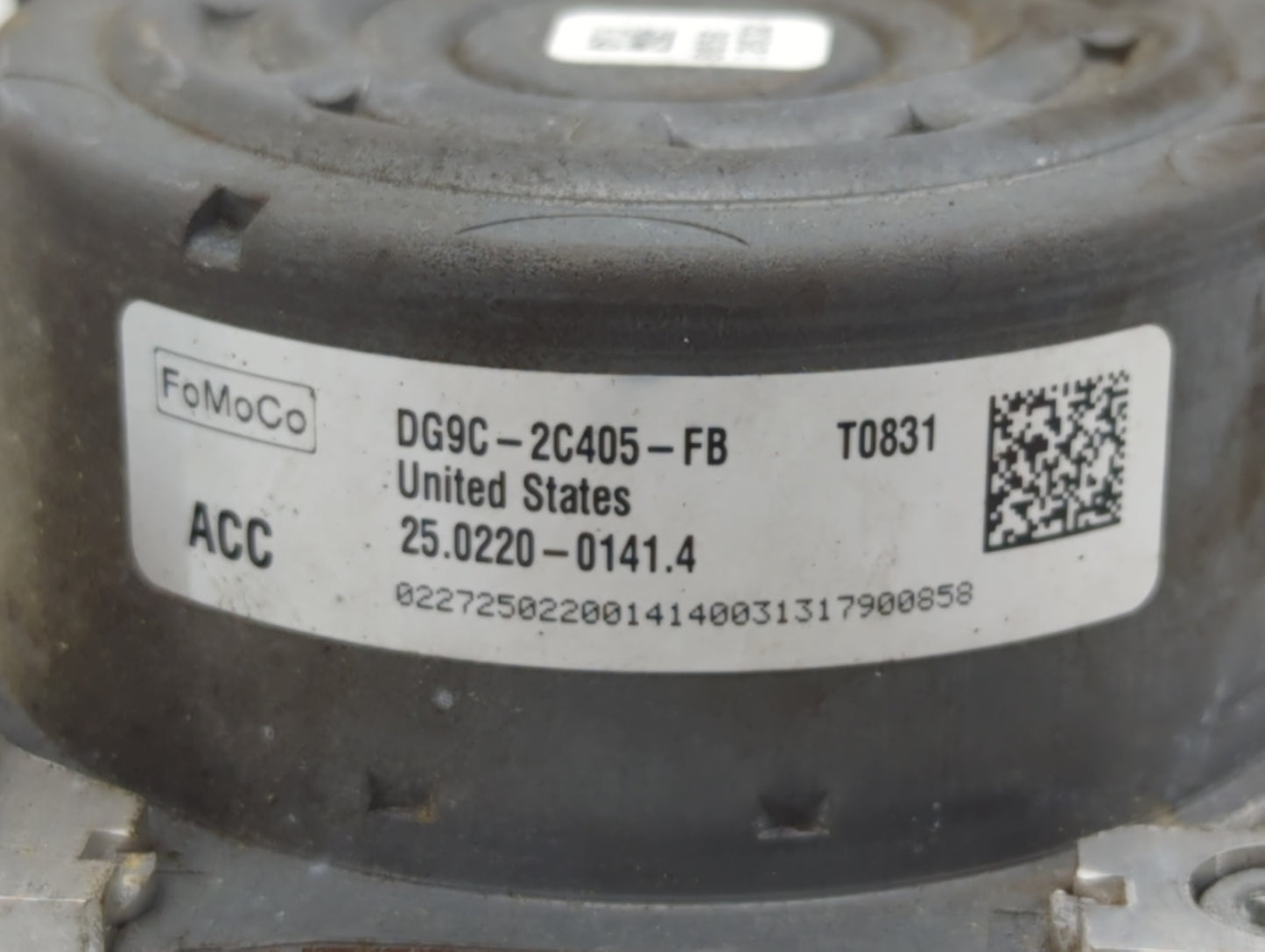 2013 Ford Fusion ABS Pump Control Module Replacement P/N:DG9C-2C405-AH DG9C-2C405-FB Fits OEM Used Auto Parts - Oemusedautop