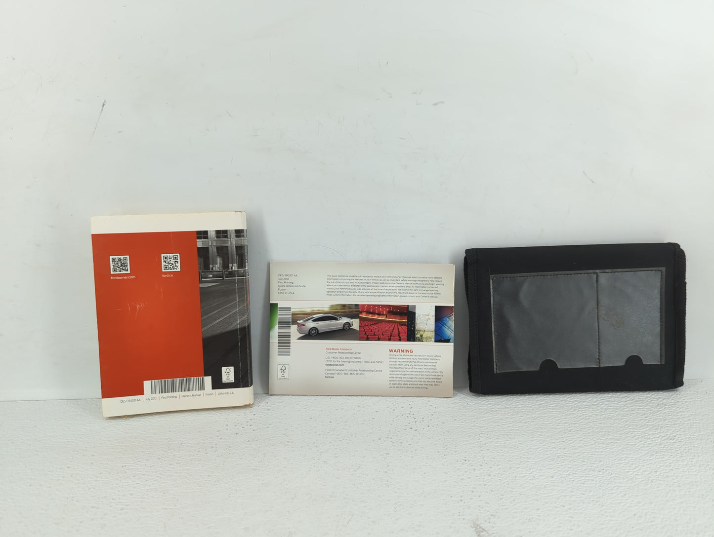 2013 Ford Fusion Owners Manual Book Guide OEM Used Auto Parts - Oemusedautoparts1.com