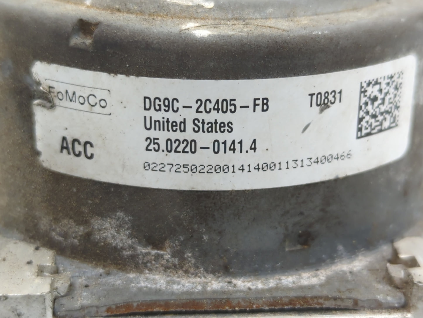 2013 Ford Fusion ABS Pump Control Module Replacement P/N:DG9C-2C405-AH DG9C-2C405-FB Fits OEM Used Auto Parts - Oemusedautop